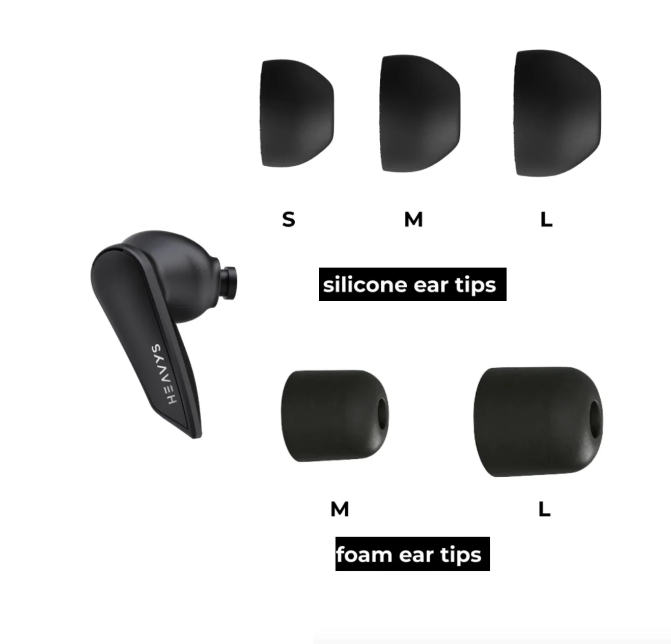Heavys True Wireless EarBuds (H1E) - Image 7